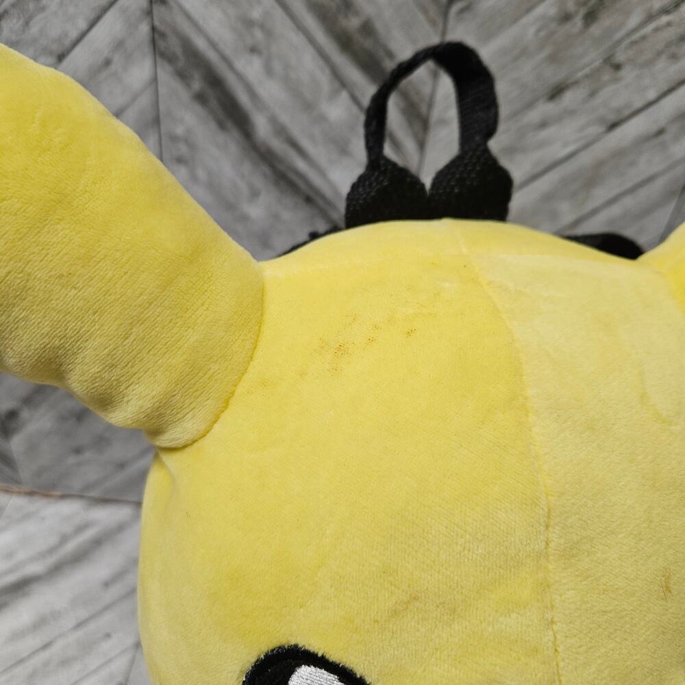 Pikachu Backpack Plush Pokemon Cosplay 15" 2015 - Picture 6 of 8